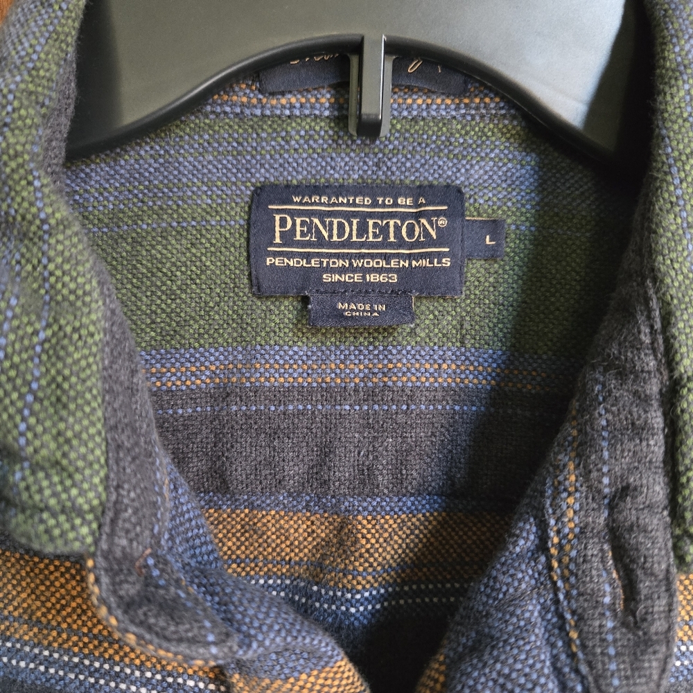 Pendleton Multicolor Striped Shirt - image 3